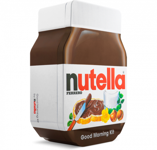 Tin Box Package Jar | Nutella