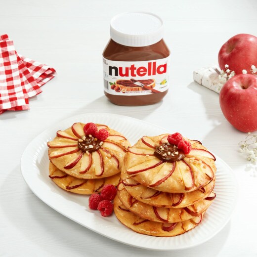 Nutella SaraFun123! - Pan Apple Pancake - End Dish