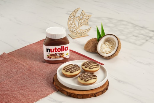 Serabi dengan Nutella