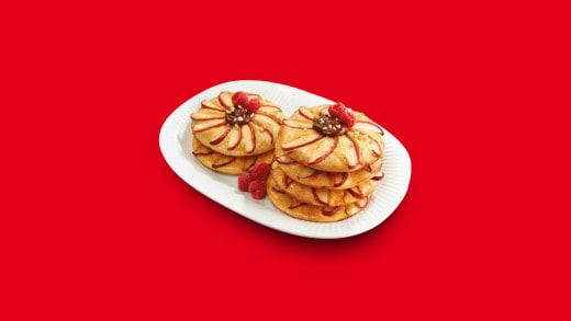 Apple Pancakes dengan Nutella®