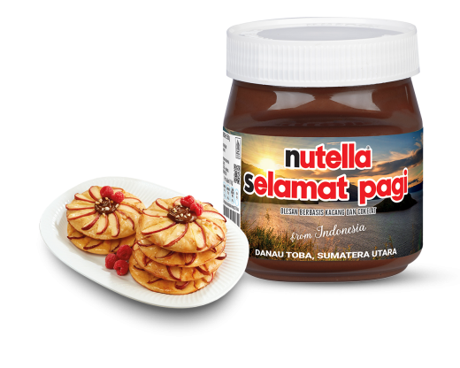 Apple Pancakes dengan Nutella®