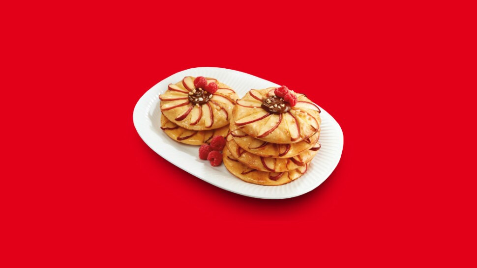Apple Pancakes dengan Nutella®