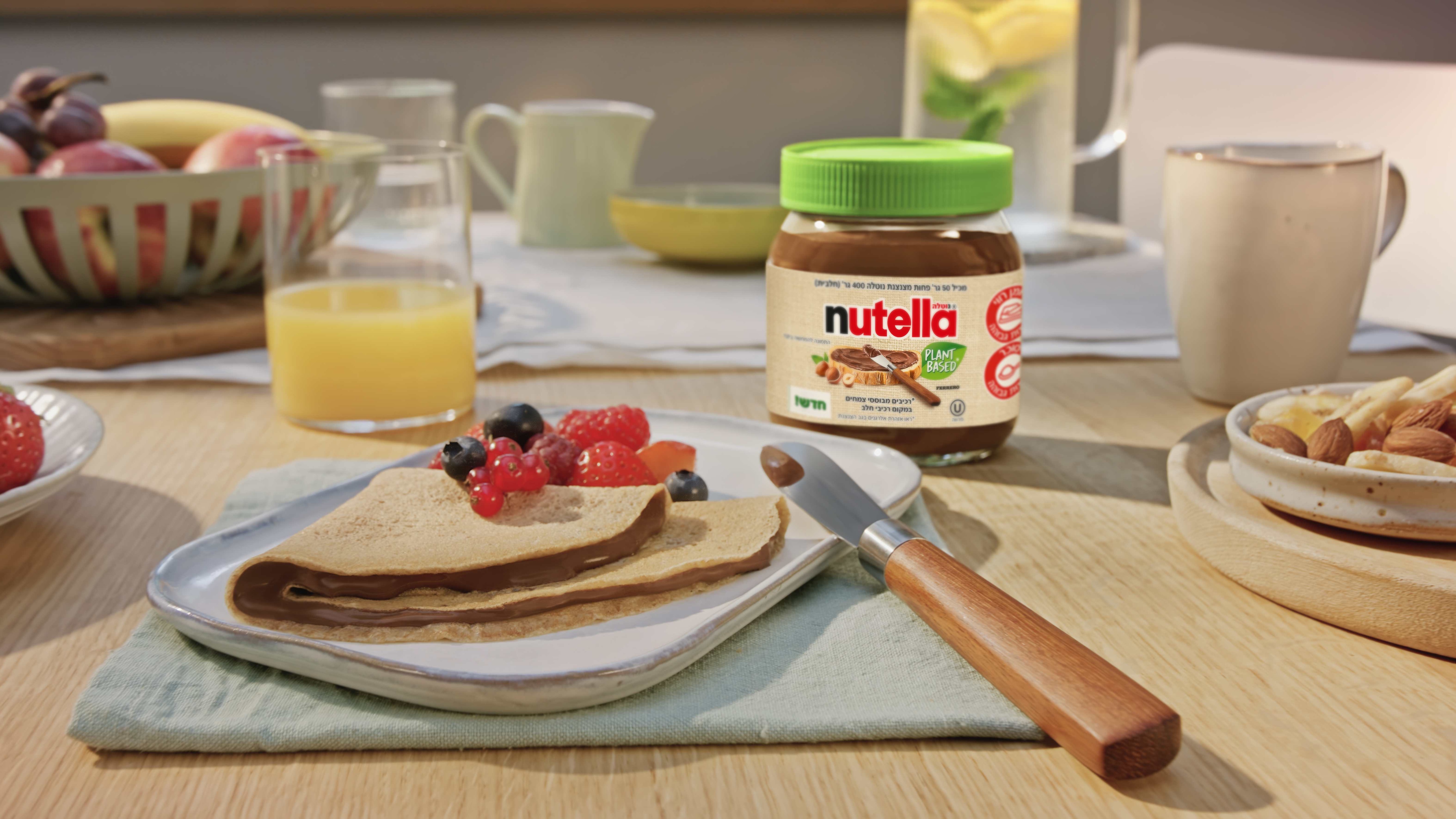 Vegan Crepes with Nutella® Plant-Based