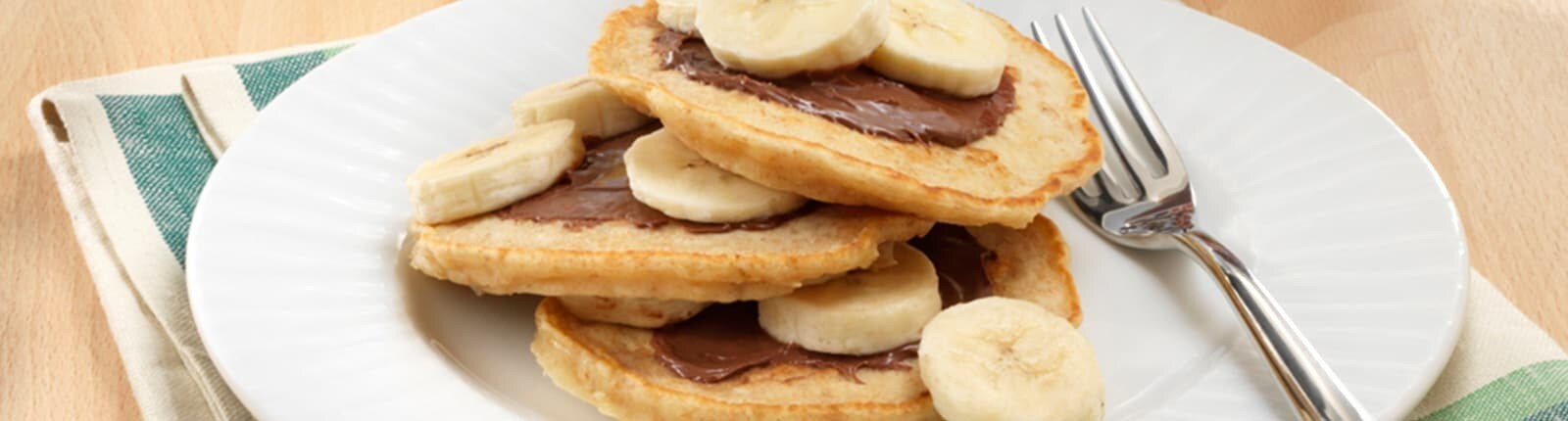 Banana Nutella® Pancakes