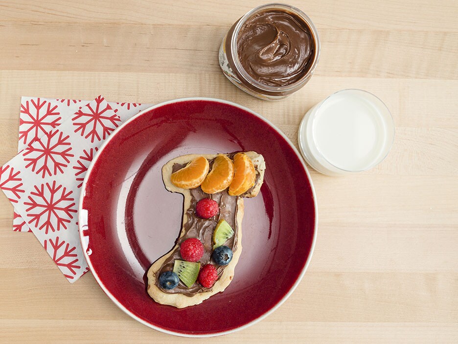 Stocking pizza with Nutella®