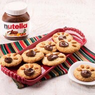 Bear Footprint Cookies with Nutella®