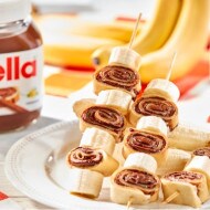 Crepes with bananas