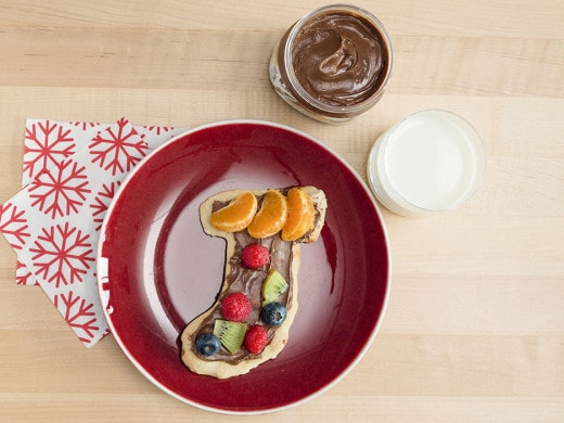 Stocking pizza with Nutella®