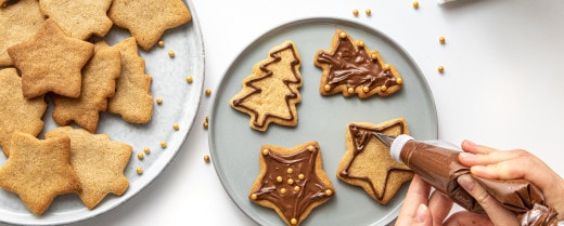 Occasion recipe banner featuring Nutella and festive seasonal ingredients.