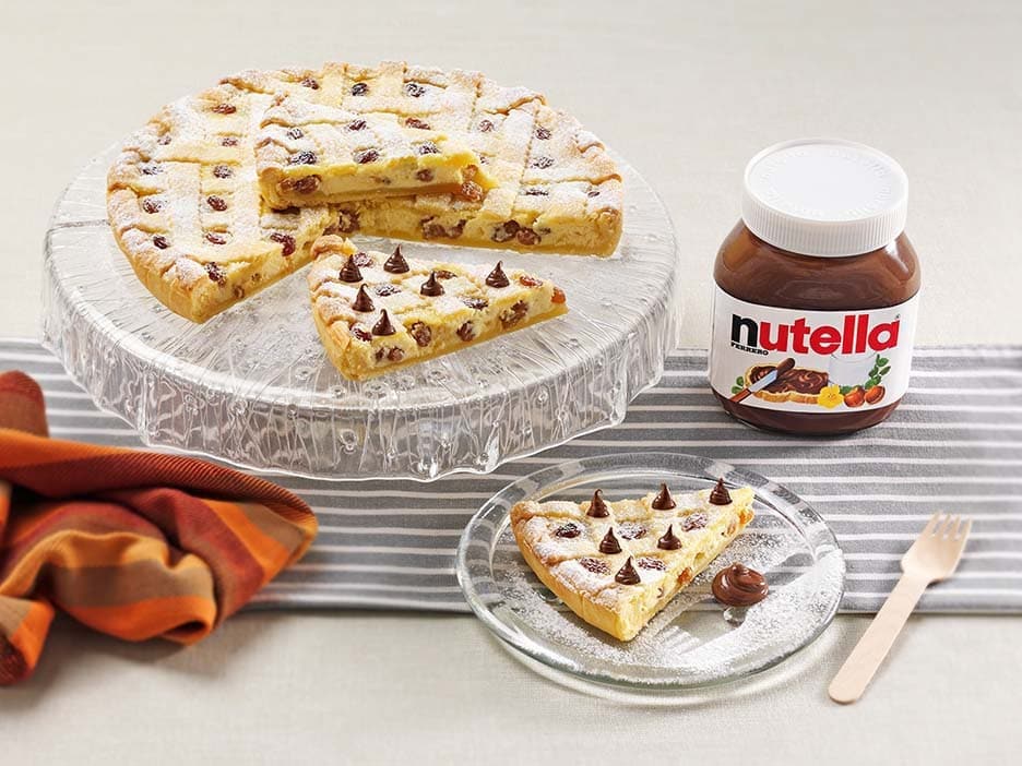 Crostata Tart with Nutella® and Ricotta