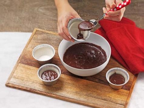 Muffins de San Valentín de chocolate gianduja con Nutella® - Step 2 | Nutella