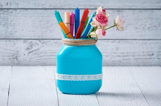 Pot à crayons à partir d'un pot de Nutella® vide | Nutella