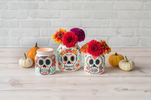 Halloween Mummy Jar