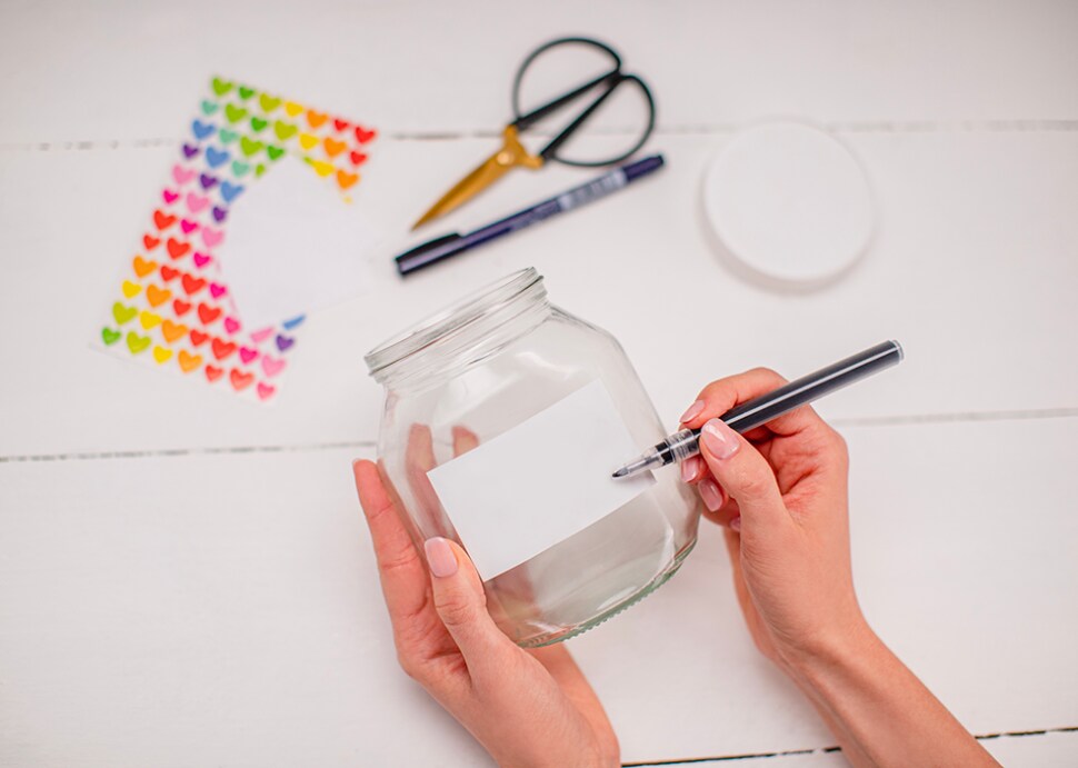 Good vibes Nutella® jar