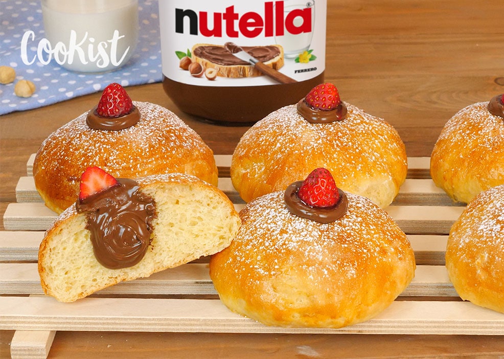 Bomboloni al forno con Nutella® | Nutella