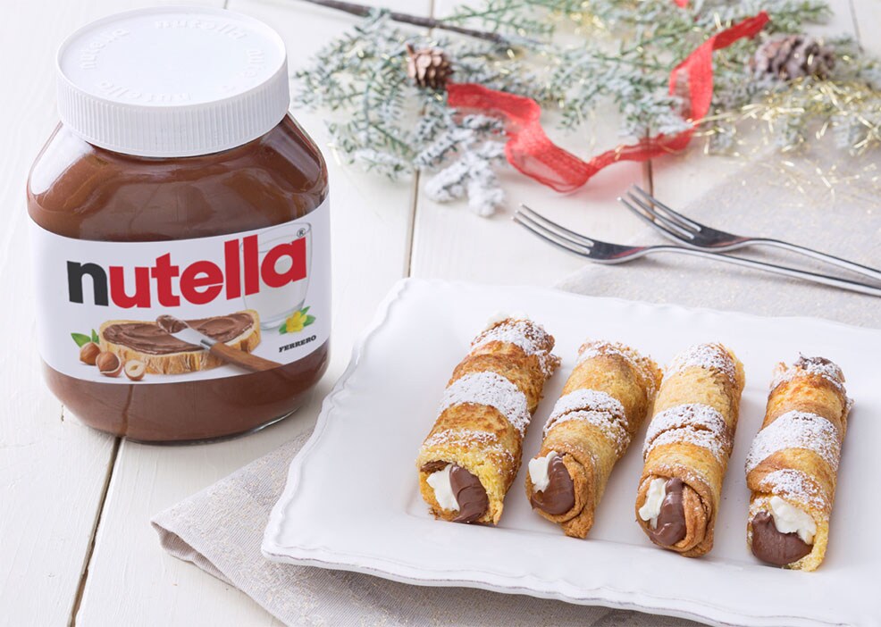 Cannoli di pandoro e Nutella® | Nutella 