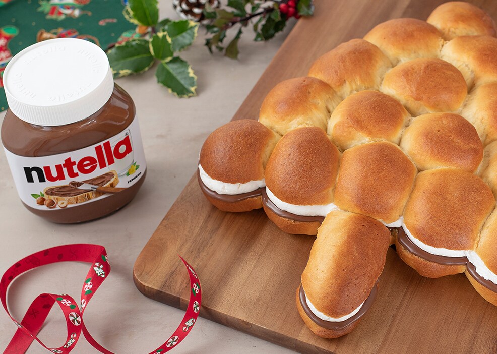 Albero di Fiocchi di Neve con Nutella® | Nutella 