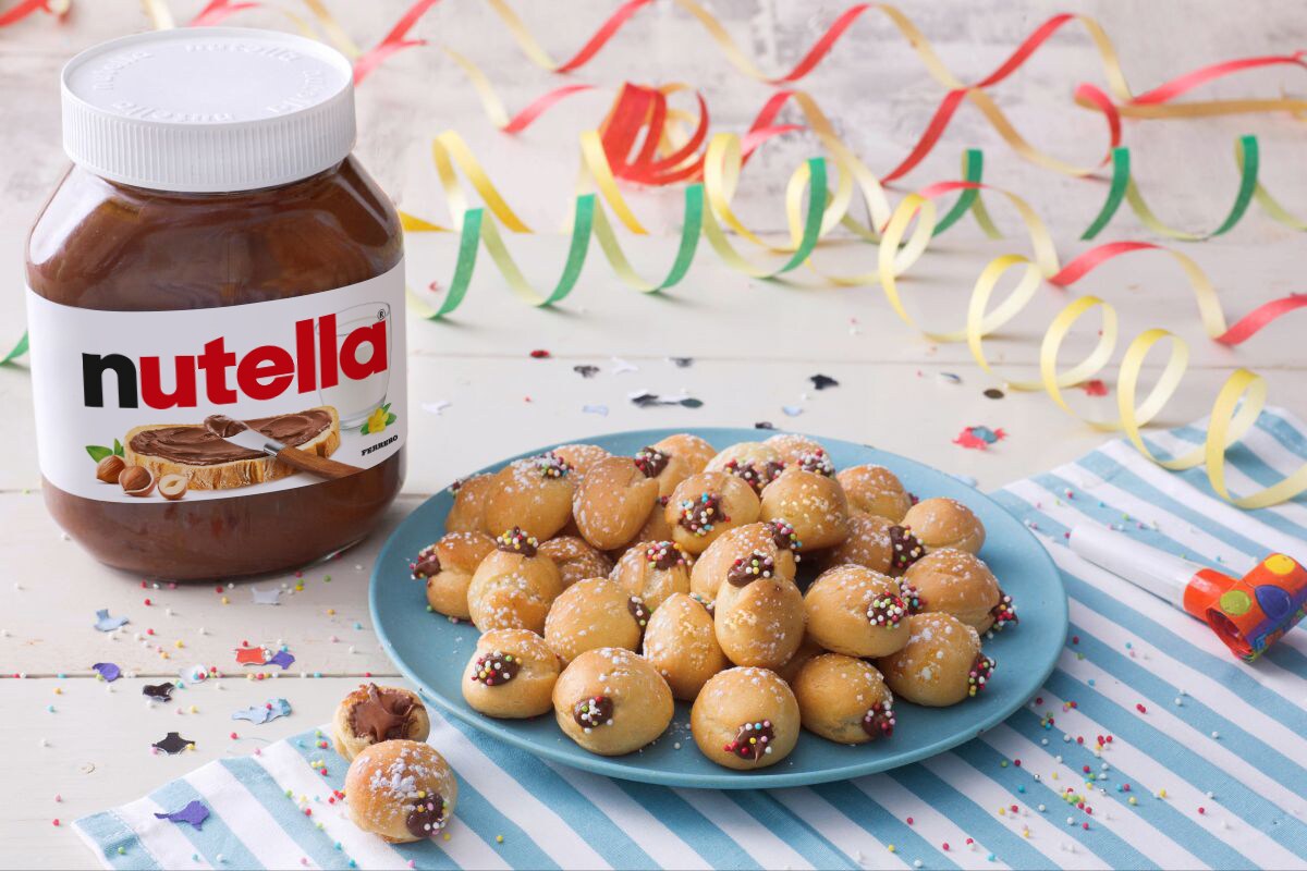 Bignole di Carnevale con Nutella® @GialloZafferano | Nutella 