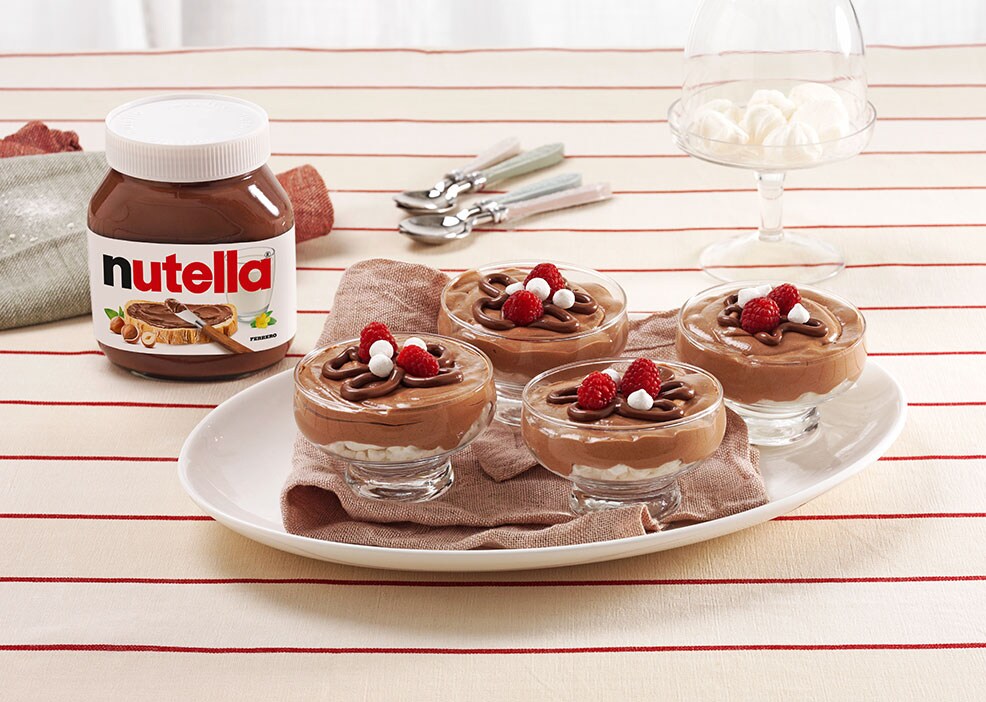 Mousse con Nutella® Ricetta