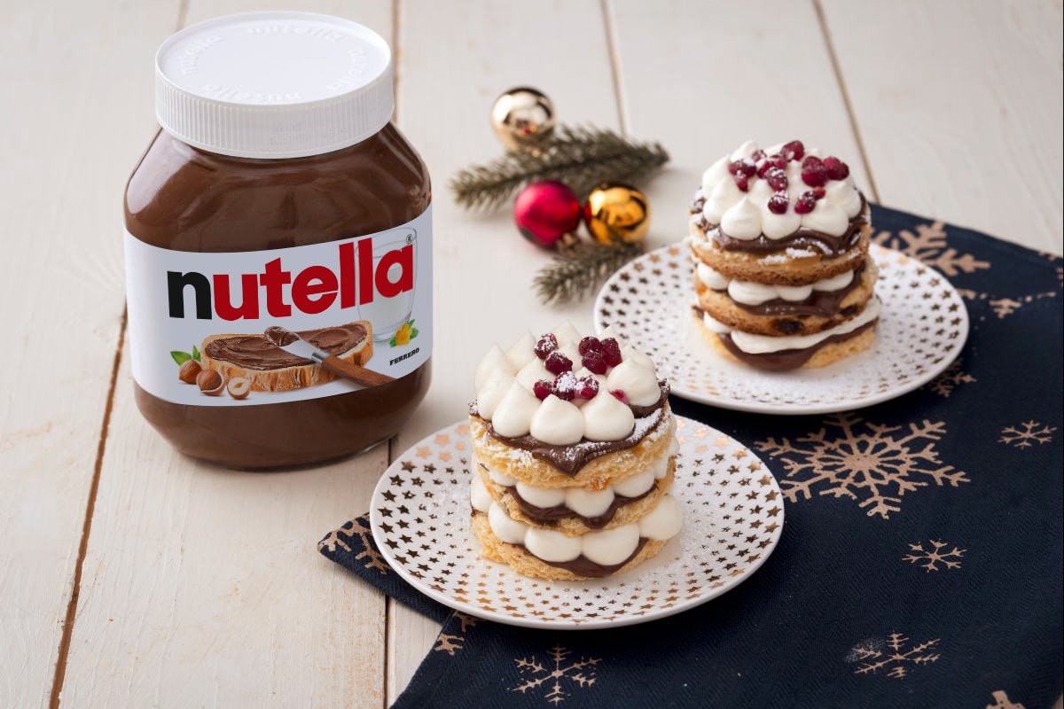 Tortine di panettone e Nutella® Ricetta