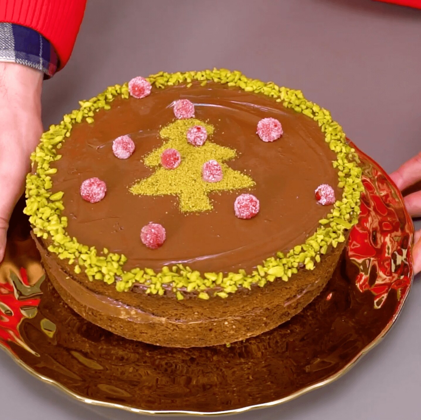 Torta Nutella® e pistacchio