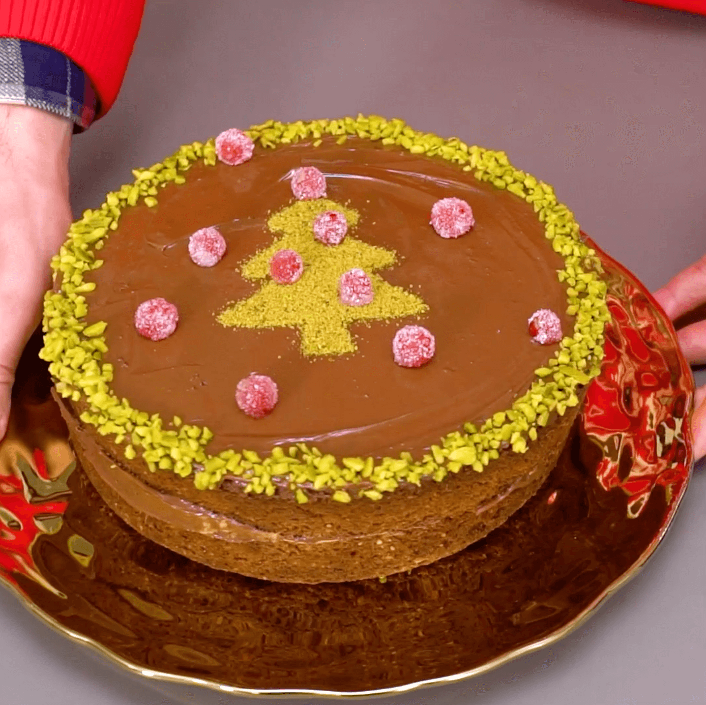 Torta Nutella® e pistacchio