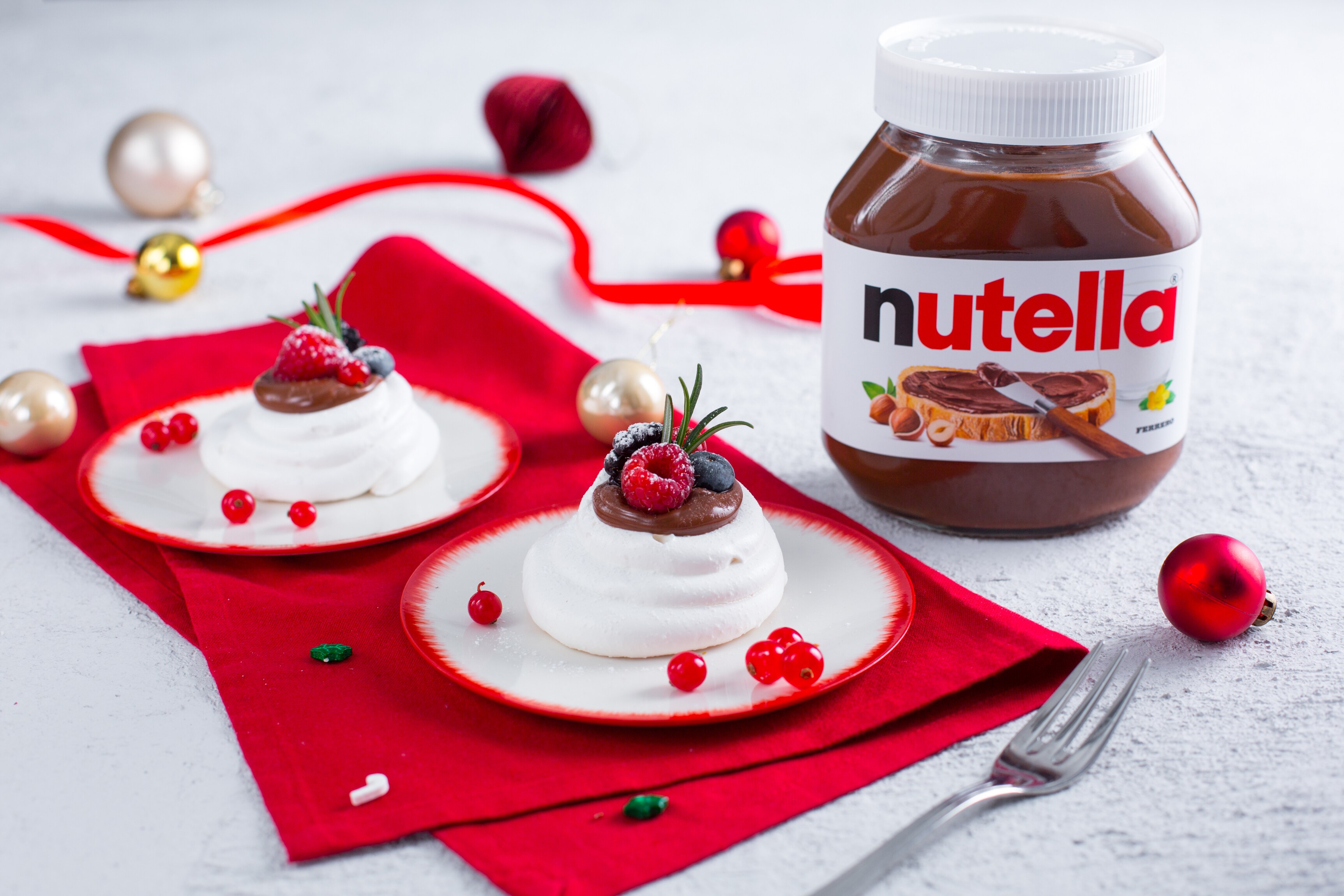 Mini Pavlova con Nutella® | Nutella®