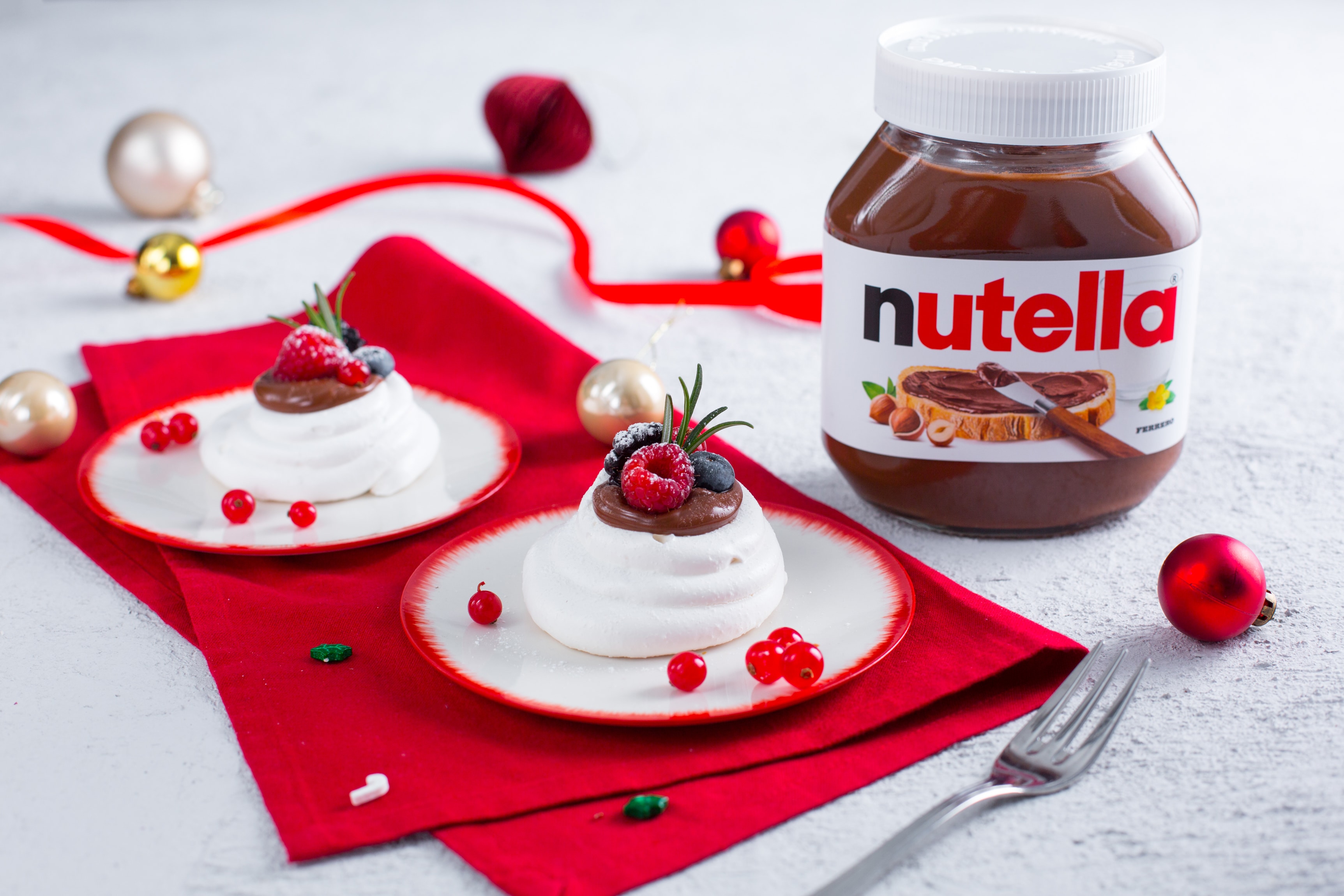 Mini Pavlova con Nutella® | Nutella®