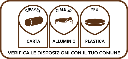 Tubo monodose di crema spalmabile con beccuccio per porzioni individuali.