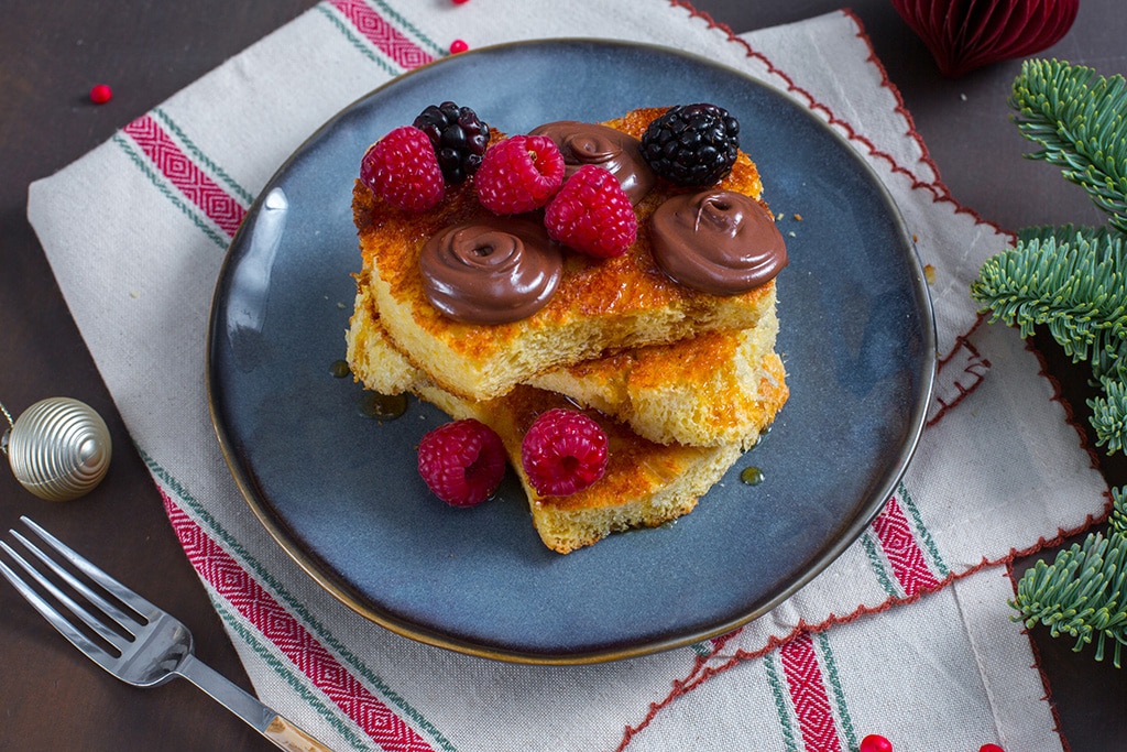 French toast di Pandoro con Nutella®