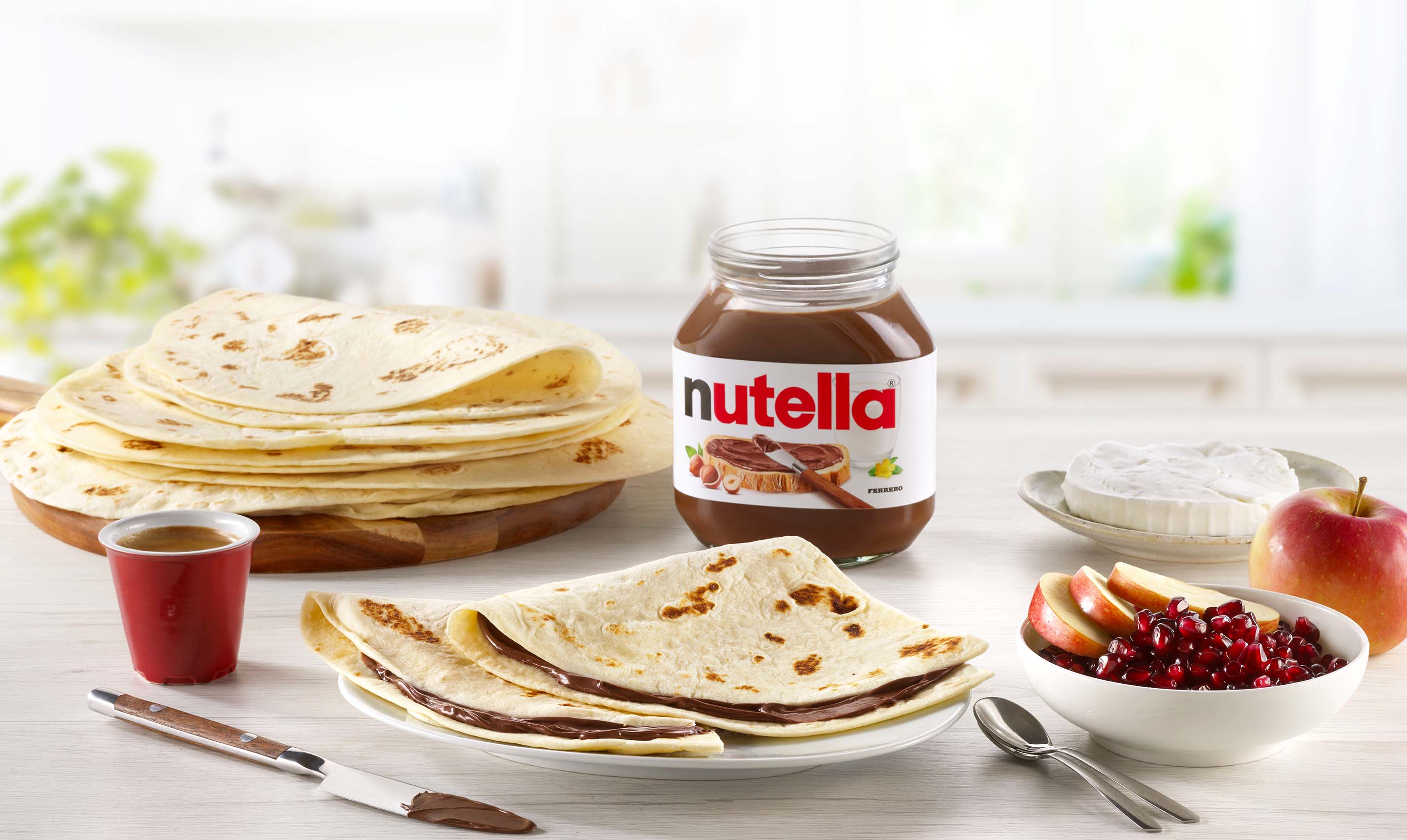 Piadina Romagnola IGP e Nutella®