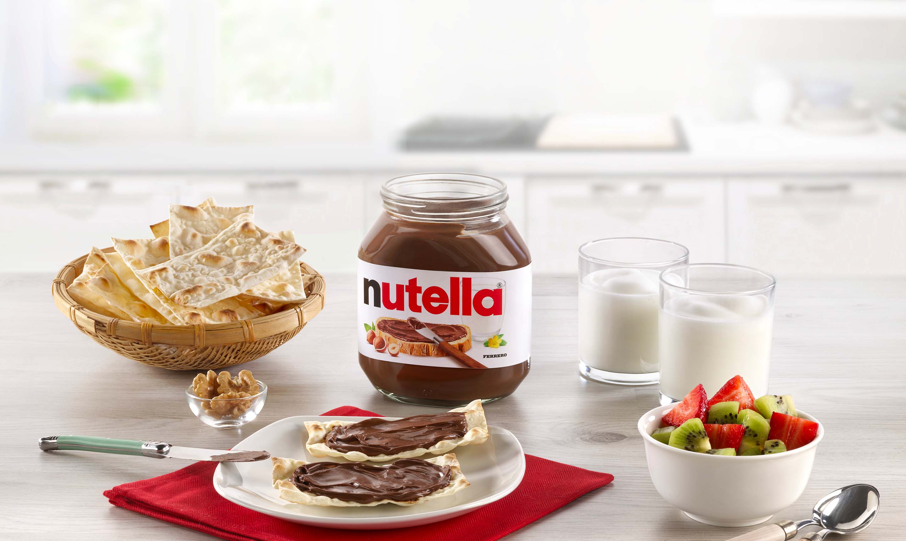 Pane azzimo e Nutella®