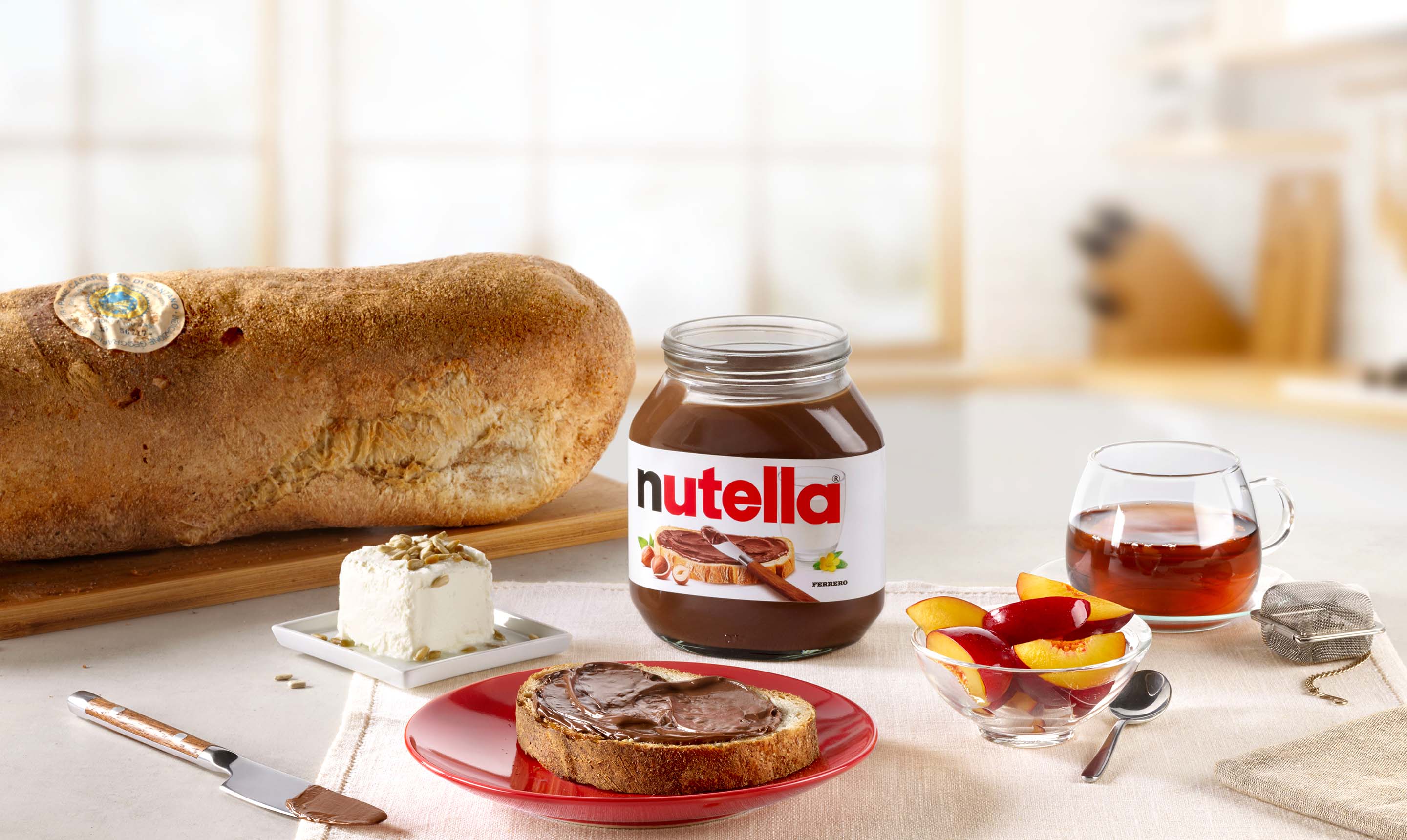 Pane Casareccio di Genzano IGP e Nutella®