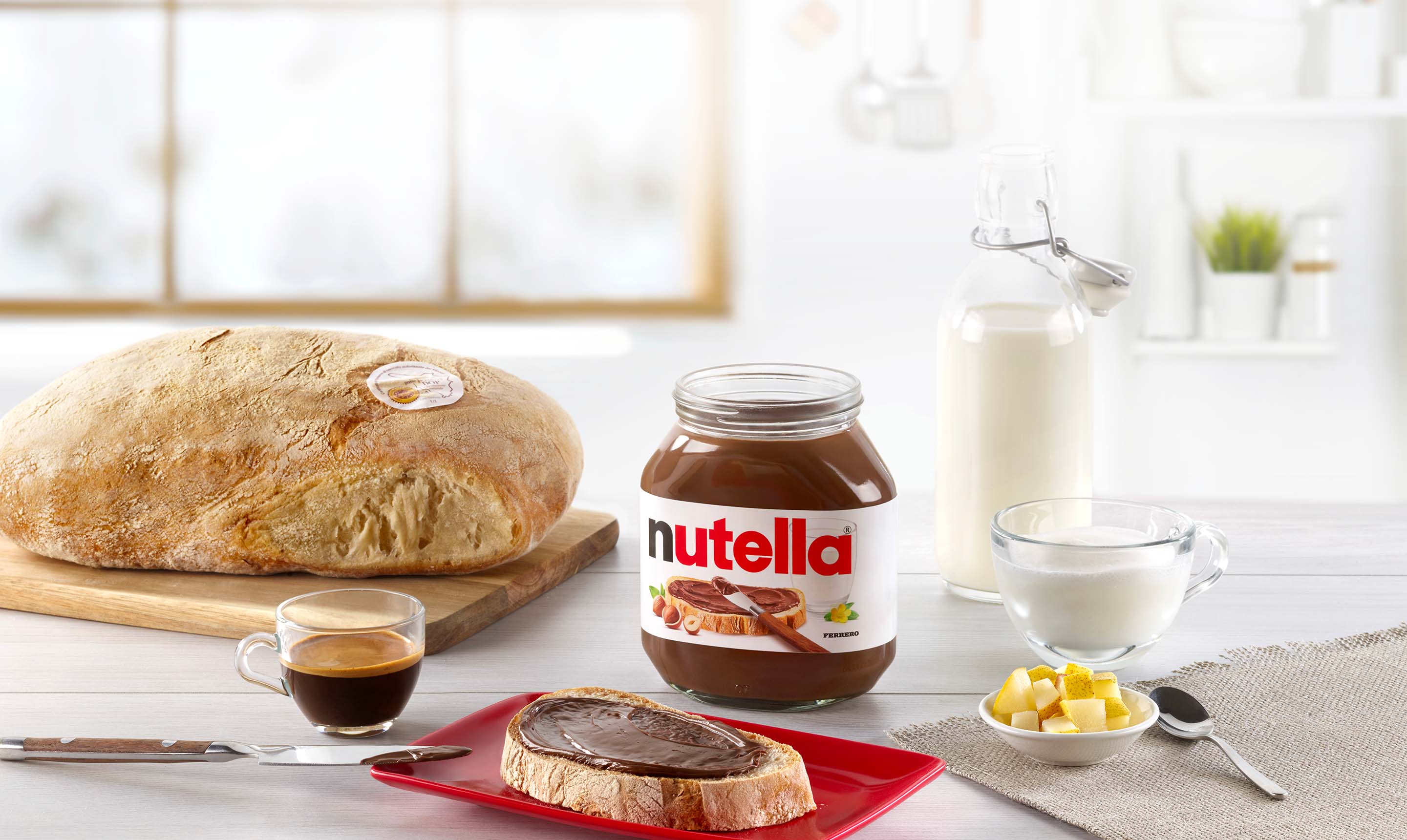 Pane Toscano DOP e Nutella®