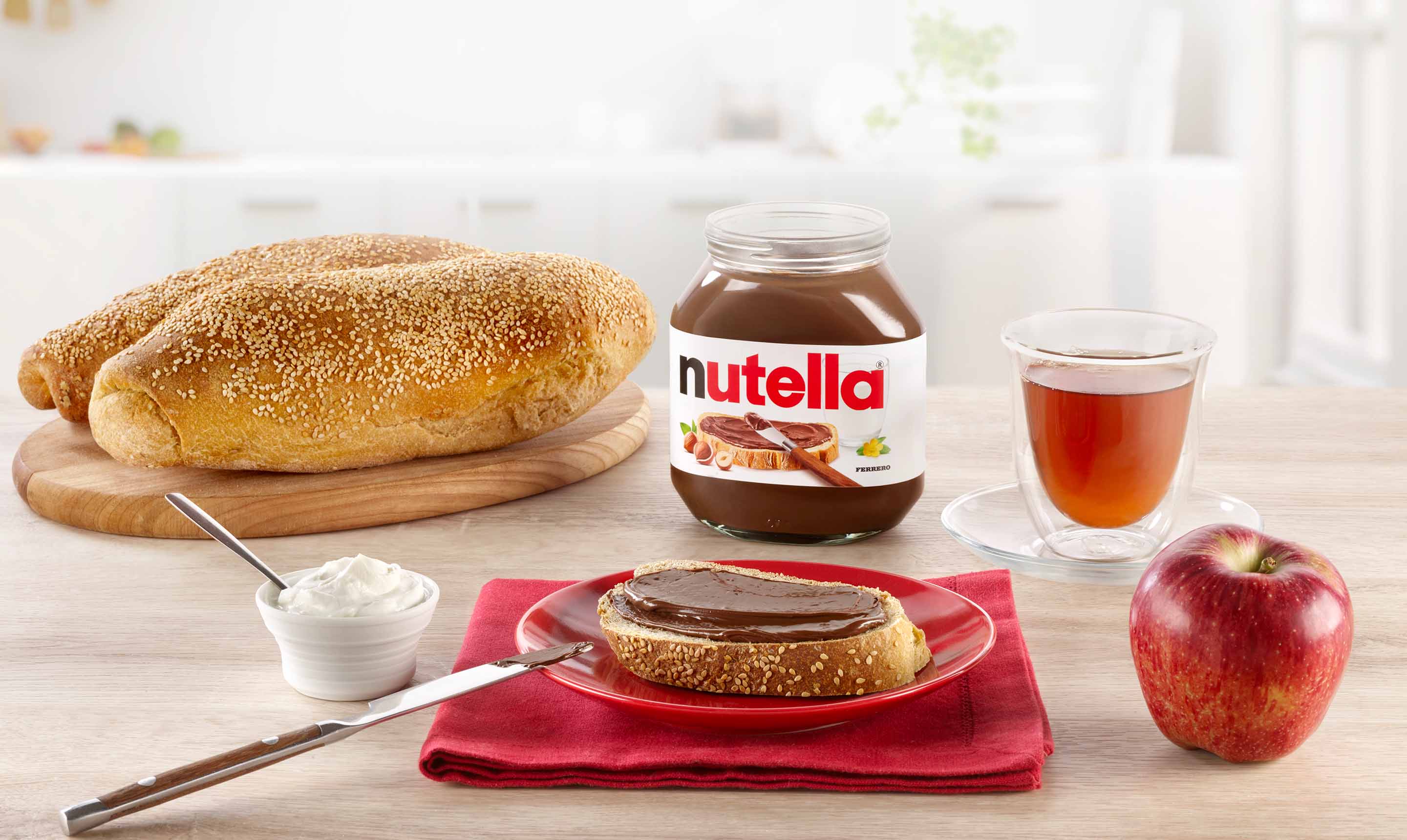 Pane Nero di Castelvetrano e Nutella®