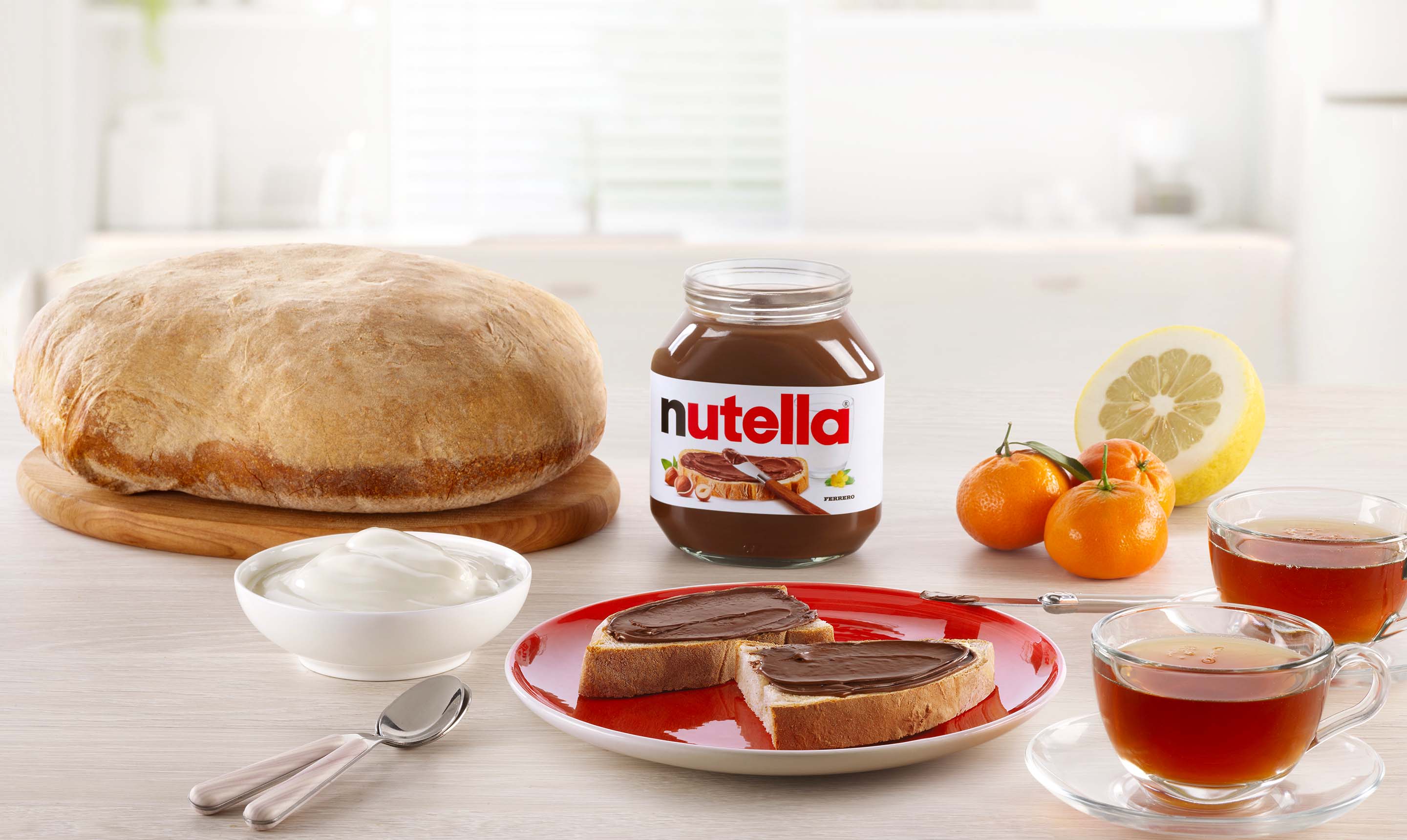 Pane di Cerchiara e Nutella®