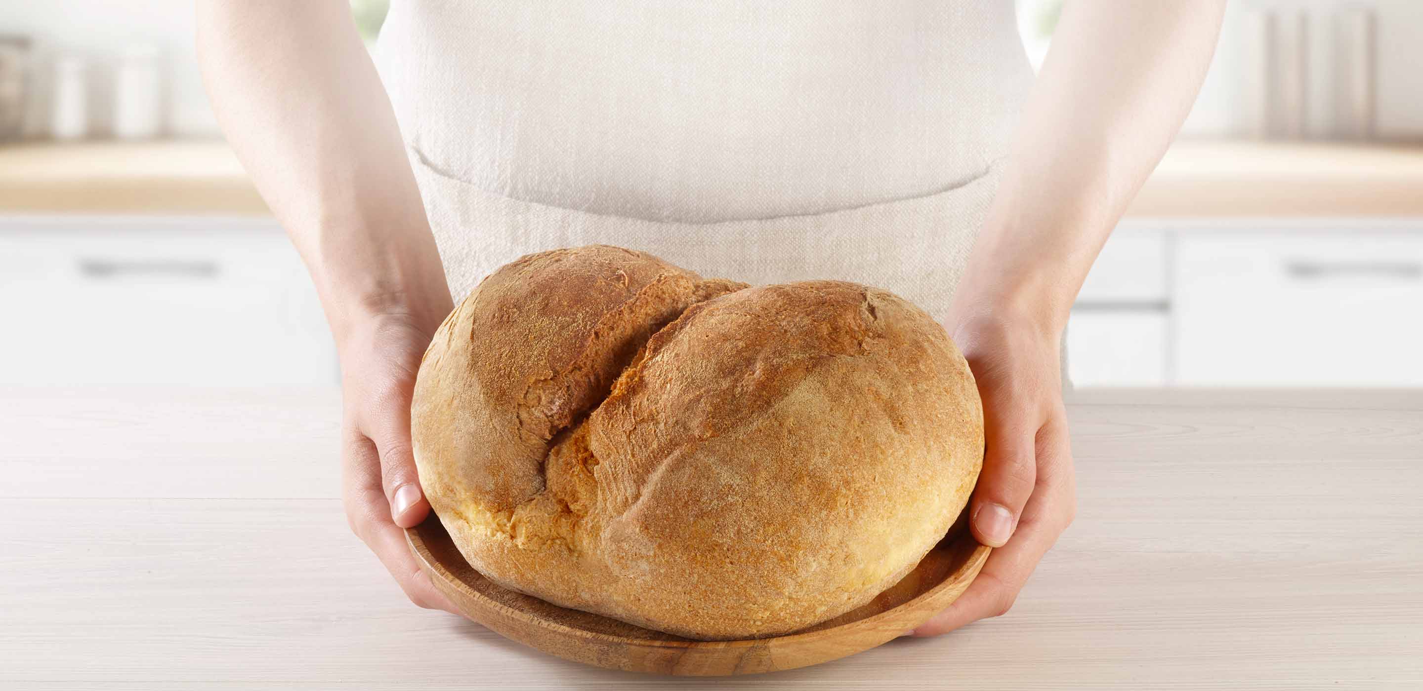 Pane casereccio della Basilicata aspetto