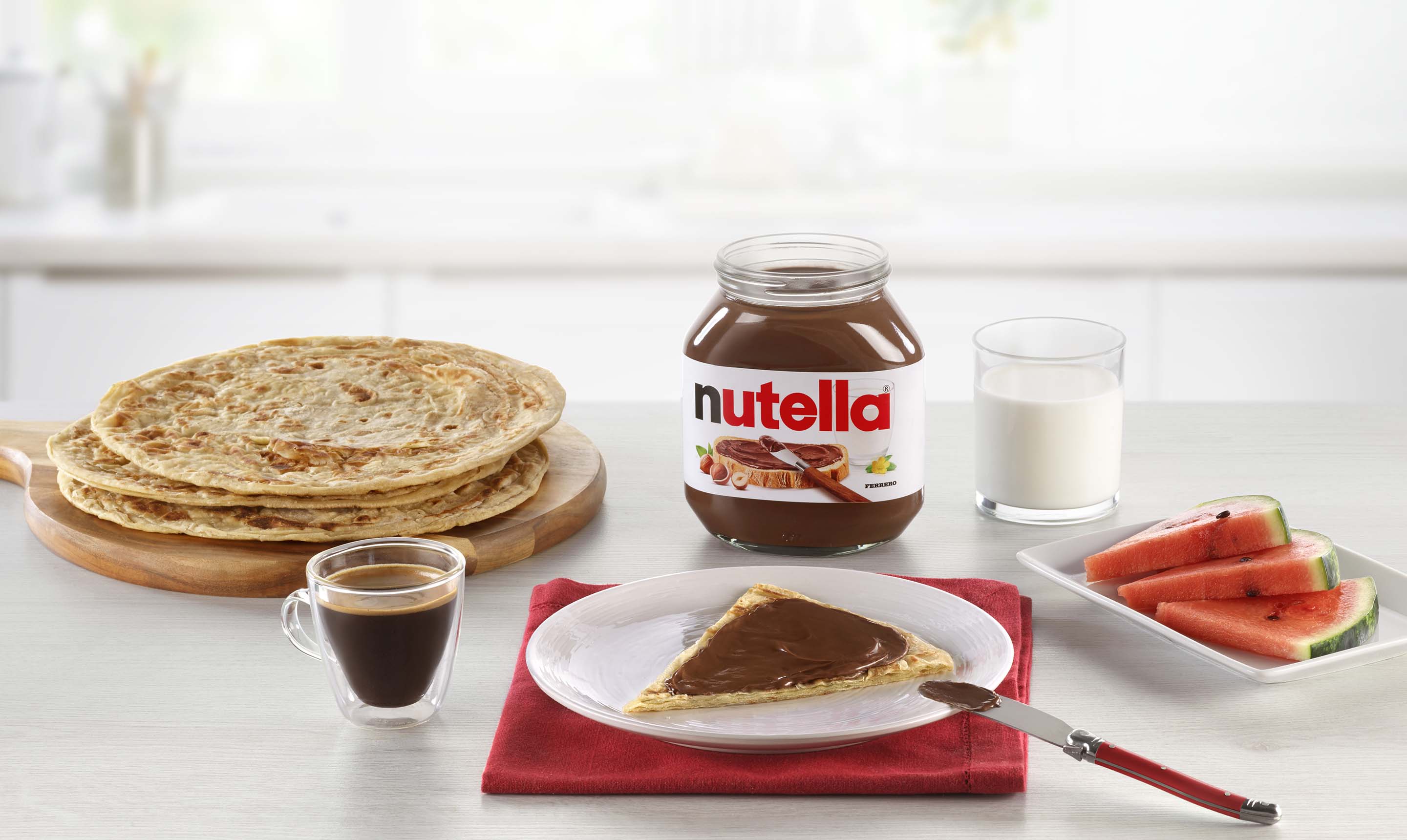Crescia sfogliata e Nutella®