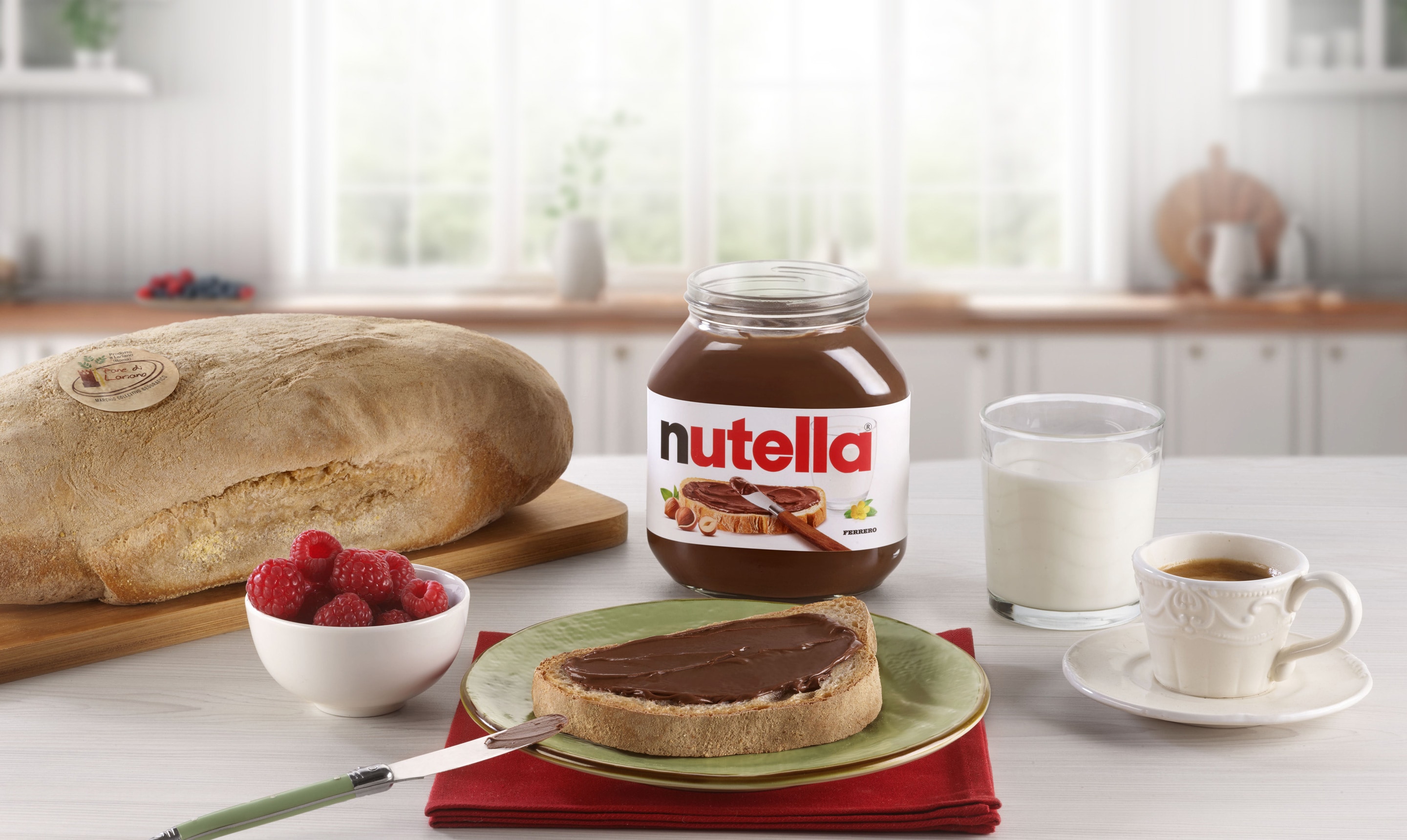 Pane di Lariano e Nutella®