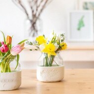 Portafiori d'argilla con vasetto Nutella® | Nutella