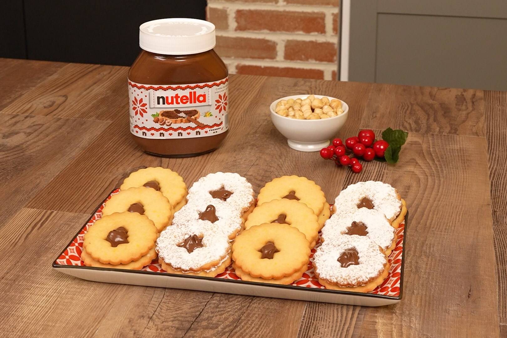 Biscotti Plätzchen con Nutella®