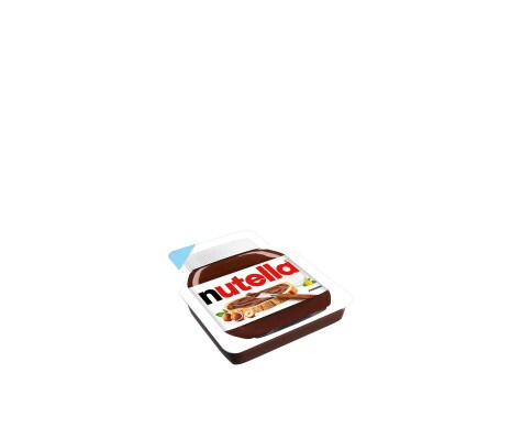 Vasetto Nutella 15 g, porzione monodose ideale per assaggi o colazione veloce.