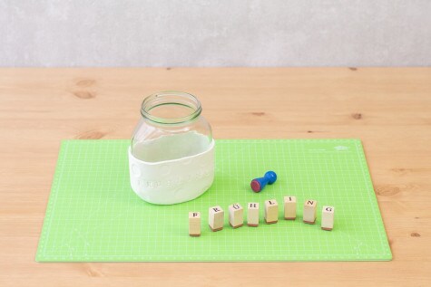 Portafiori d'argilla con vasetto Nutella® Step 4 | Nutella