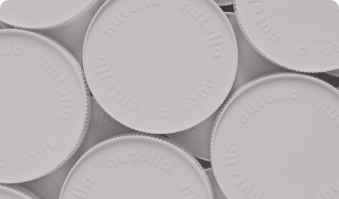 Riciclo Materiale 2 Tappi | Nutella