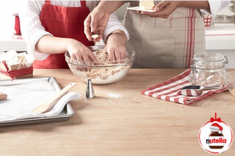 Baci di dama alla Nutella® Step 1 | Nutella