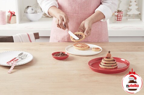 Pancake natalizio alla Nutella® Step 4 | Nutella