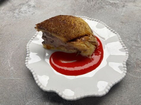 Nutella Gelato con cuore di crumble 8