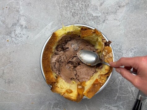 Nutella Gelato con cuore di crumble 2