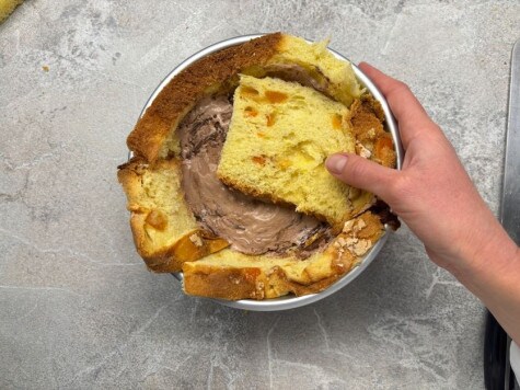 Nutella Gelato con cuore di crumble 3