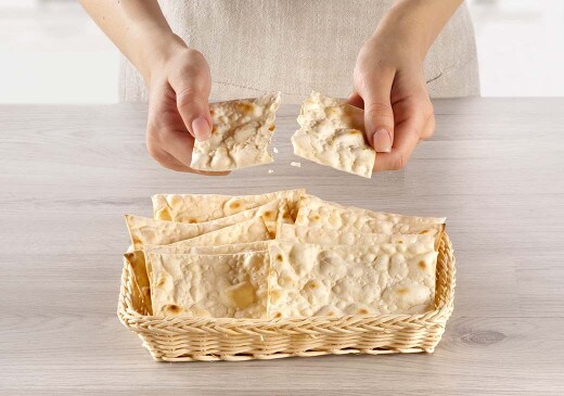 Pane azzimo taglio